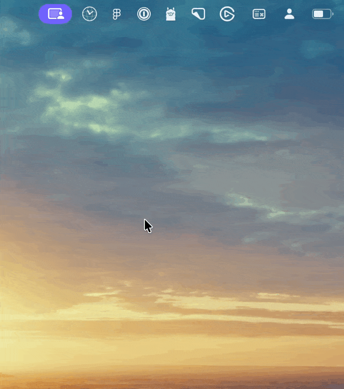 TeammateTime app showing teammate's workday timeline and local time